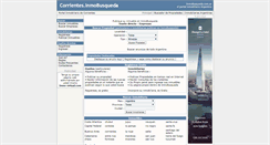 Desktop Screenshot of corrientes.inmobusqueda.com.ar
