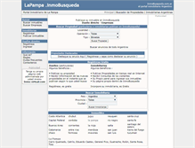 Tablet Screenshot of lapampa.inmobusqueda.com.ar
