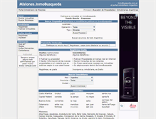 Tablet Screenshot of misiones.inmobusqueda.com.ar