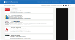 Desktop Screenshot of inmobiliarias.inmobusqueda.com.ar