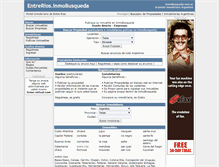 Tablet Screenshot of entrerios.inmobusqueda.com.ar