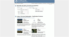 Desktop Screenshot of lotesyterrenos.inmobusqueda.com.ar